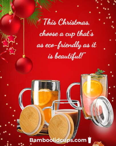 Eco-Friendly Bamboo Lid Cups
